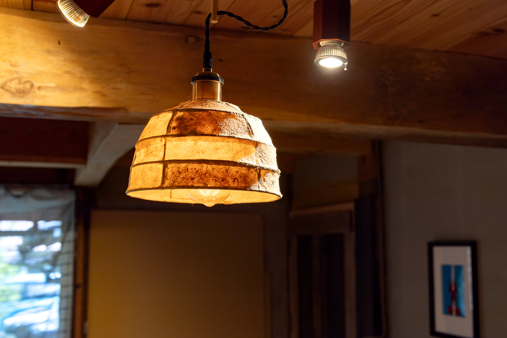 竹紙ランプシェード